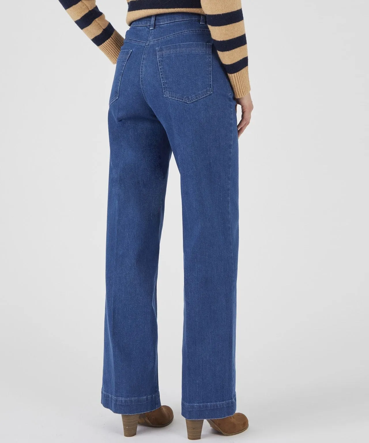 Secret Stretch Wide Leg Jeans