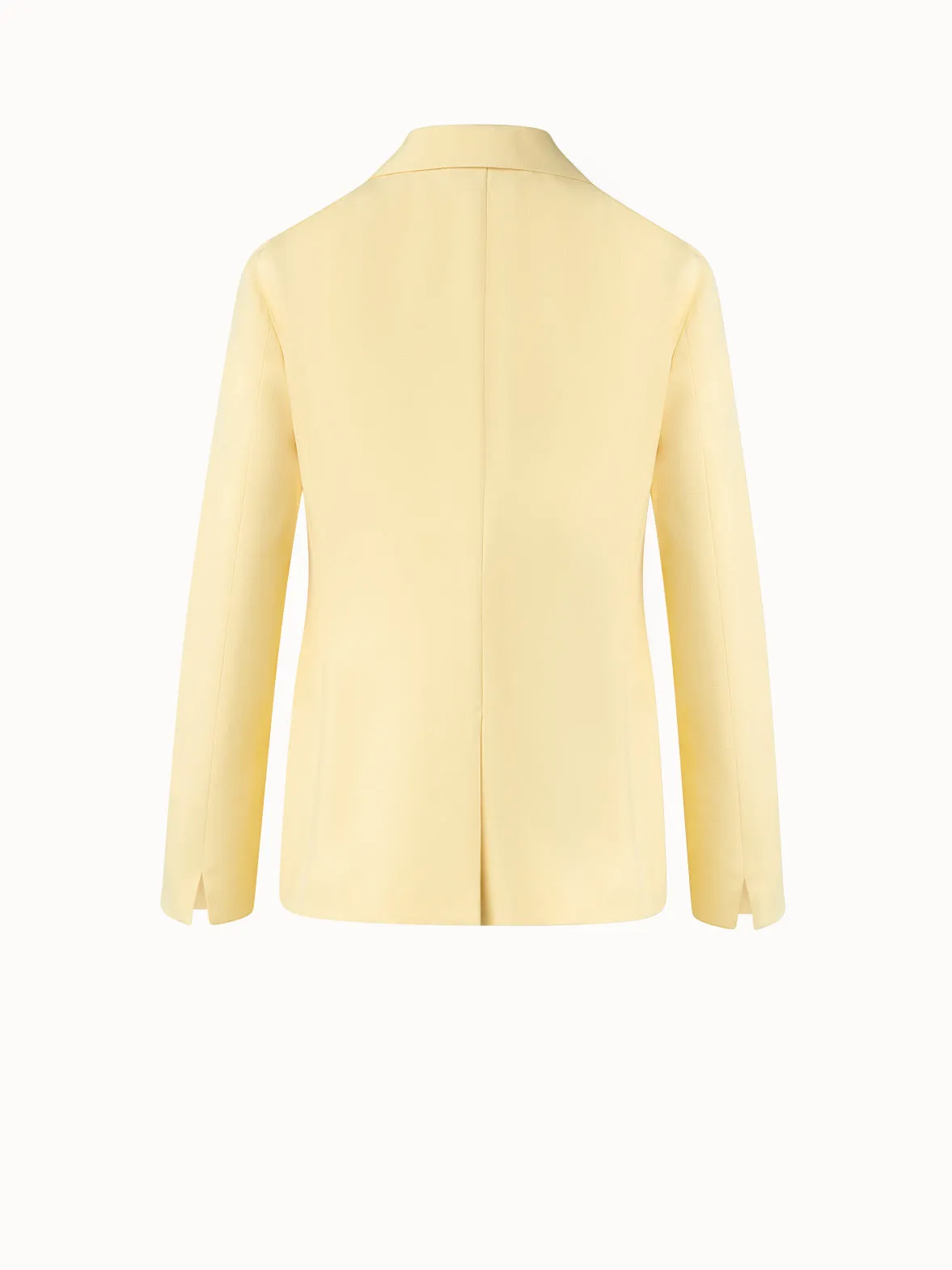 Silk Shantung Single Breasted Jacket