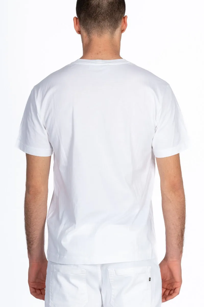 Stone Island T-shirt Bianco Uomo