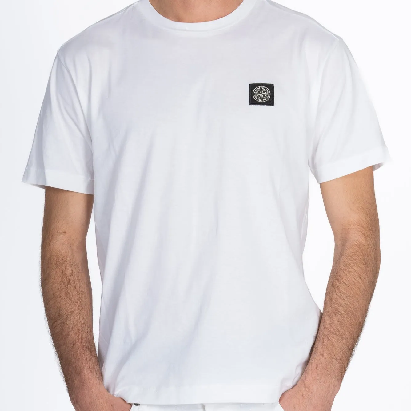 Stone Island T-shirt Bianco Uomo