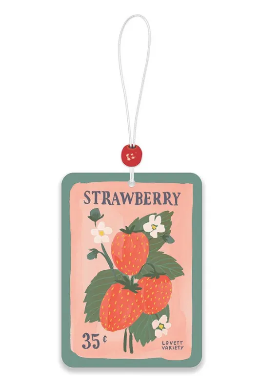 Strawberry Seeds Car Air Freshener