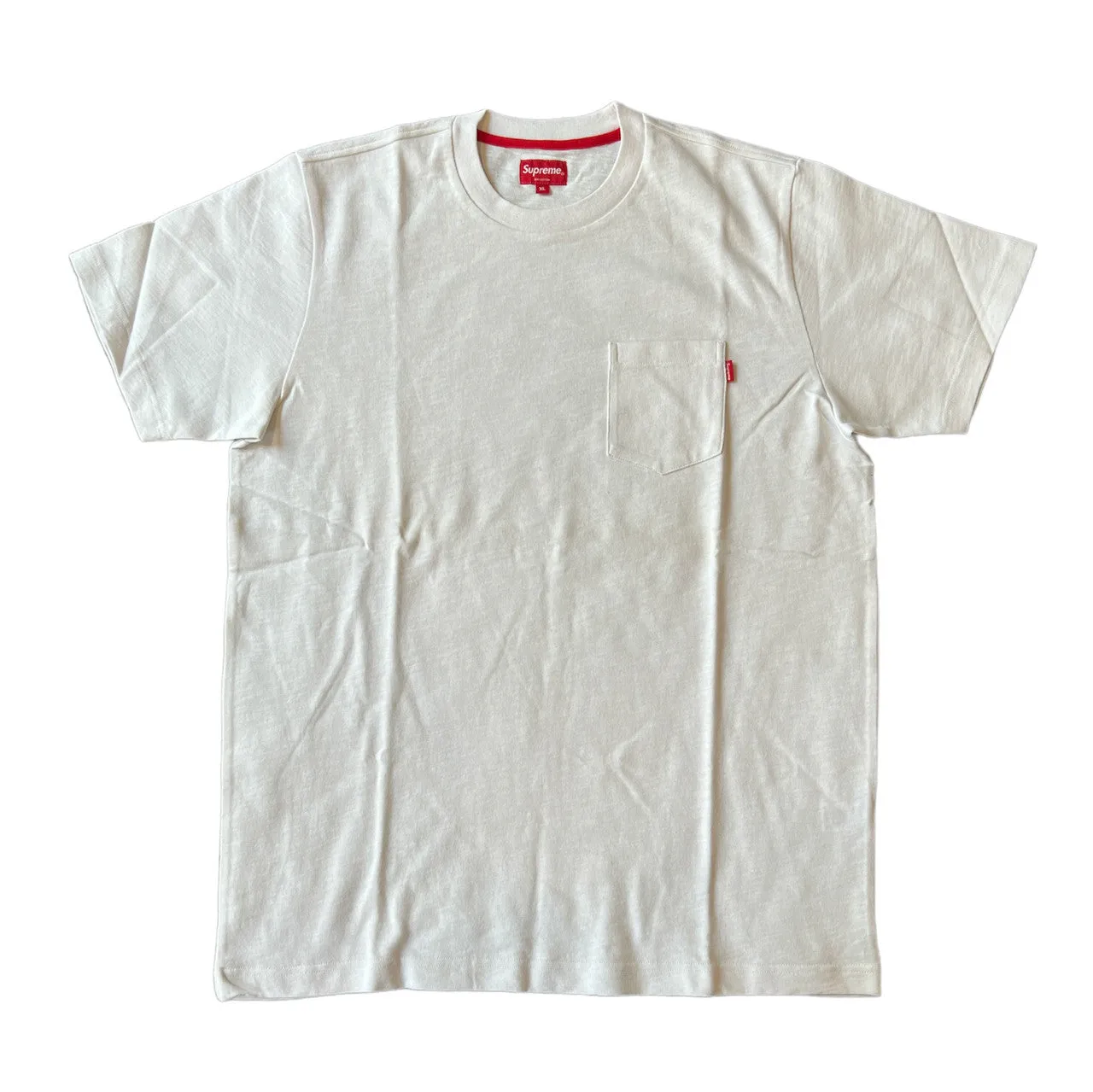 Supreme Pocket White Tshirt