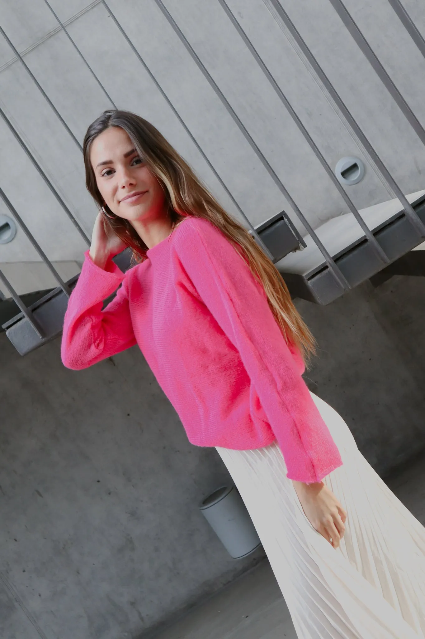 Sweater Lupita Fucsia