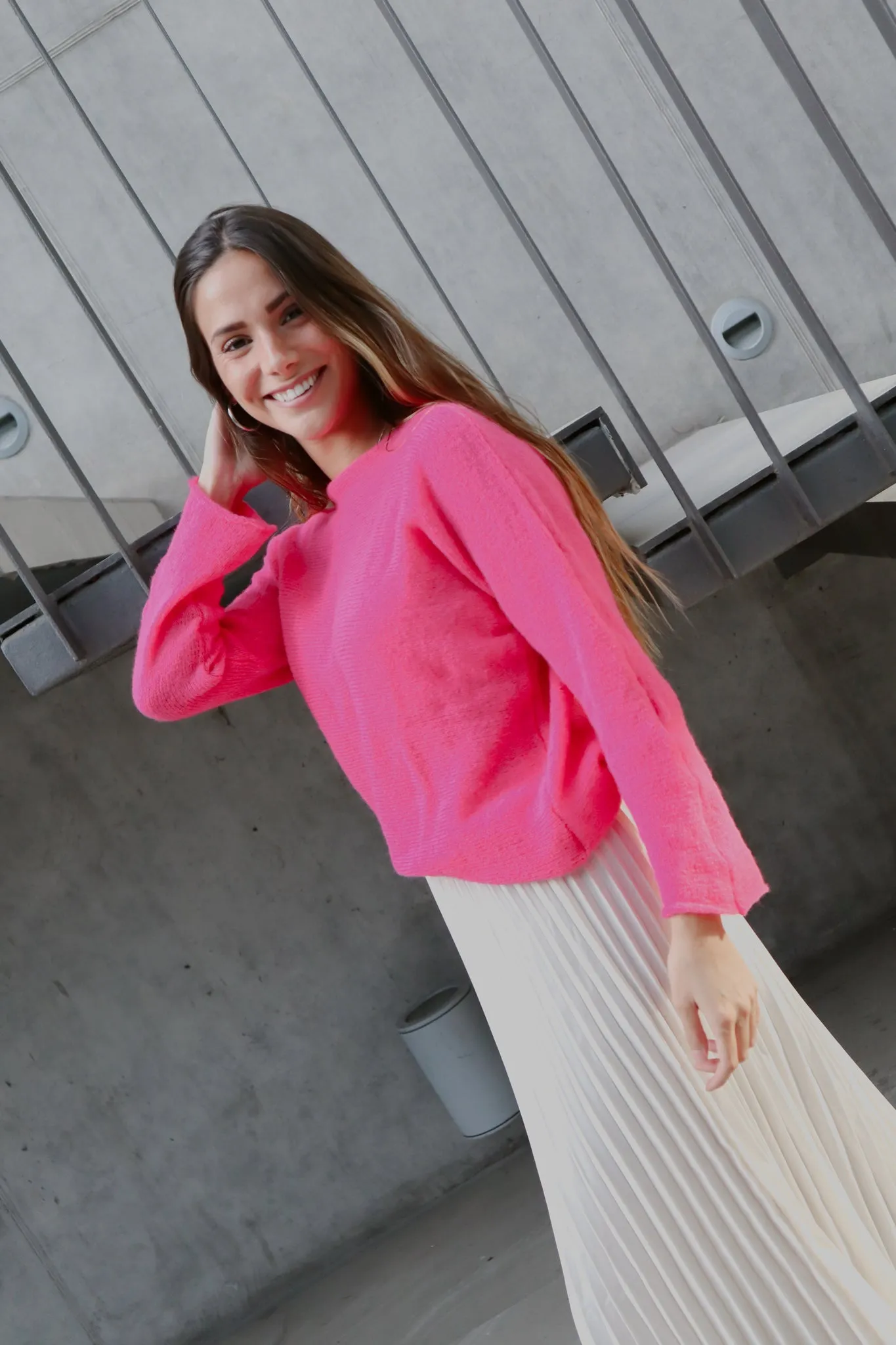 Sweater Lupita Fucsia