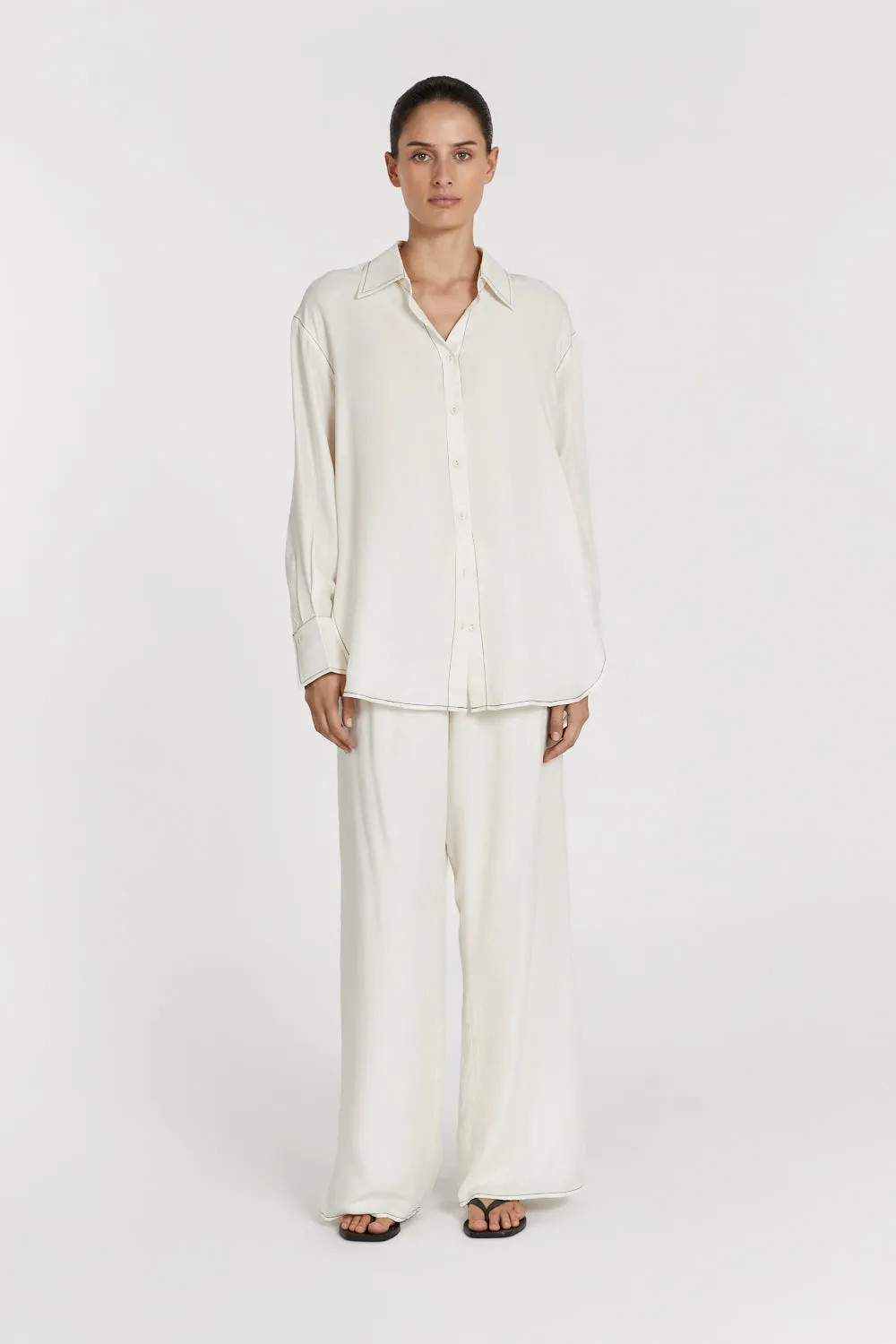 TALI CREAM CURPO PANT