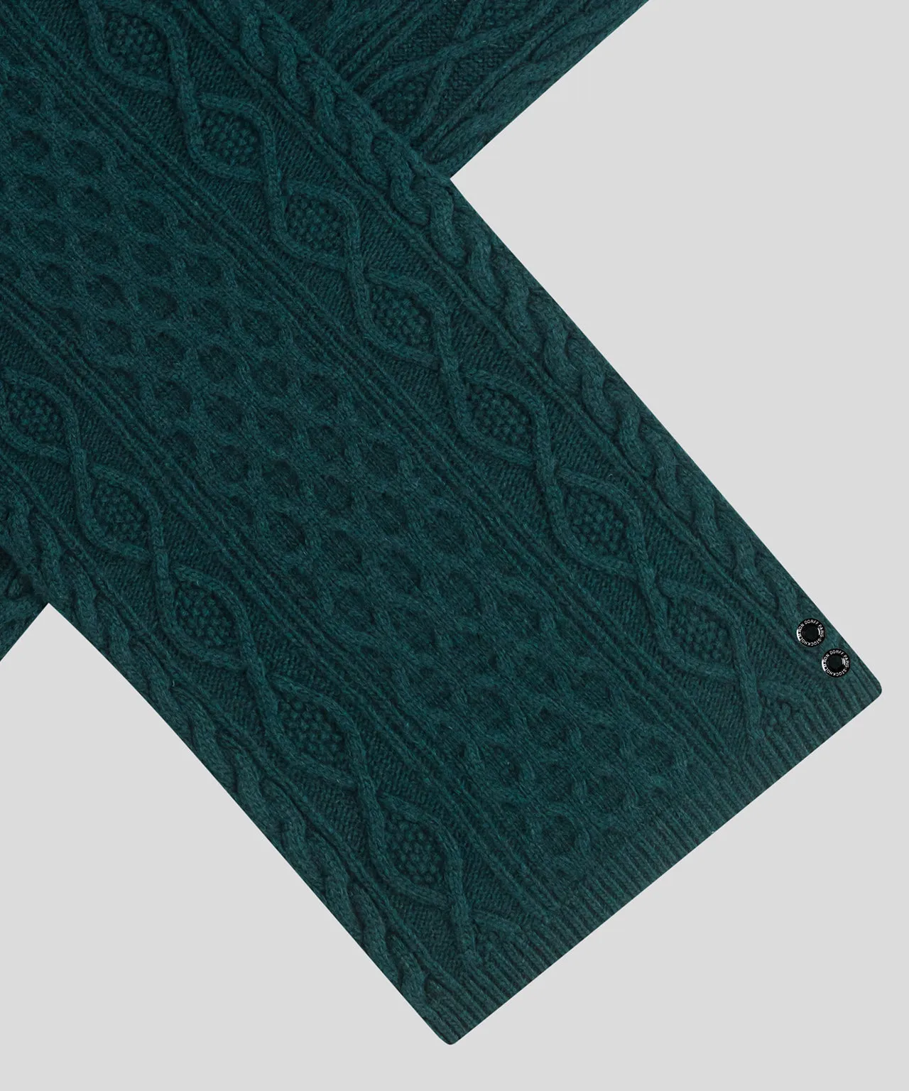 Telemark Scarf: Green Night