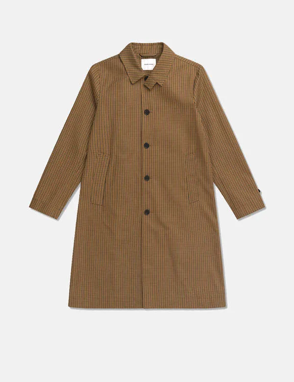 Thomas Tech Twill Coat - Khaki