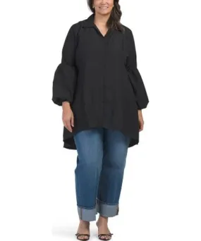 Tj Maxx Plus Tunic Hi-Lo Blouse For Women