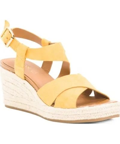 Tj Maxx Suede Panarea Comfort Wedge Sandals For Women