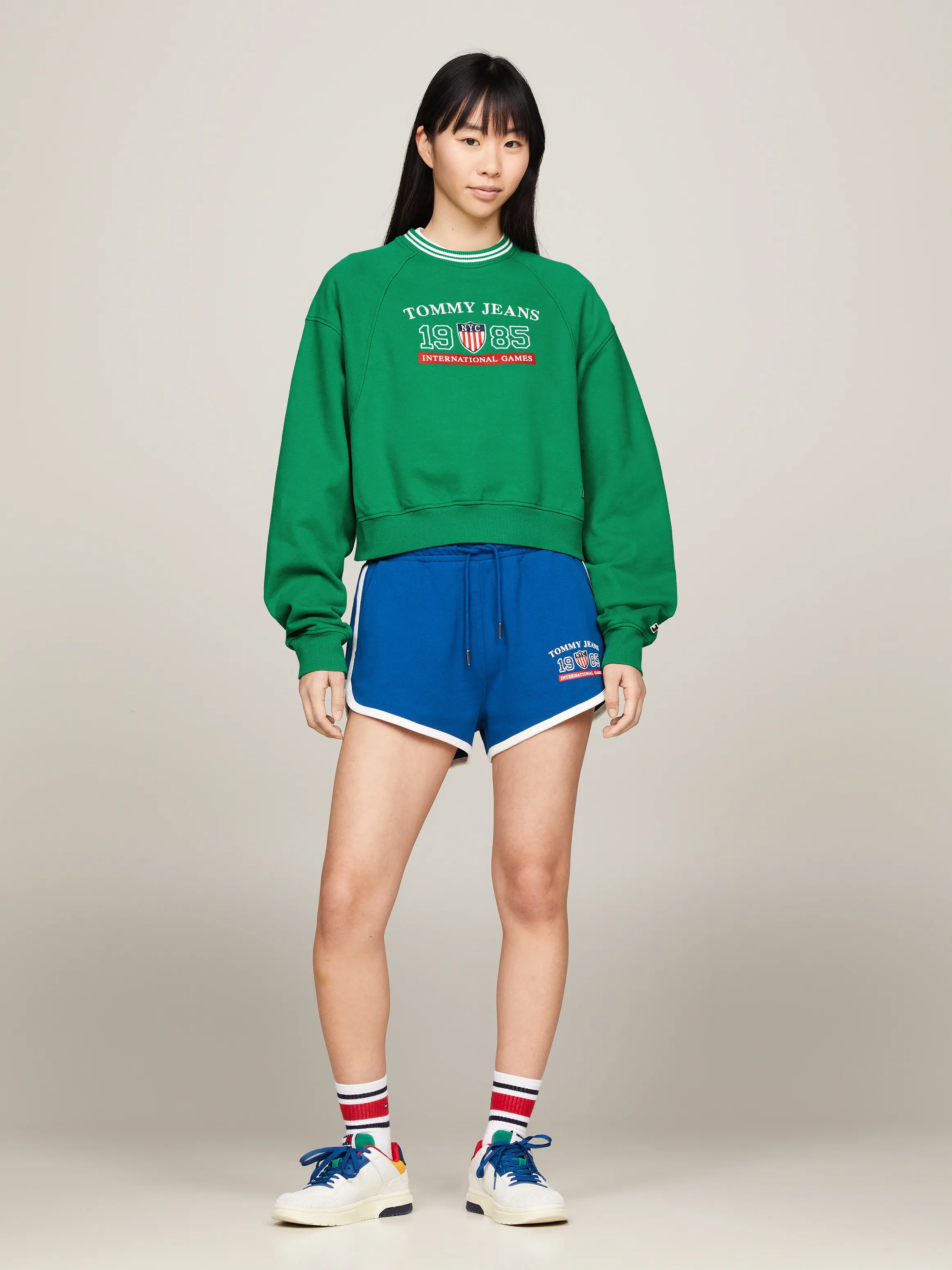 Tommy Jeans International Games Cropped Sweatshirt | Sweatshirts & Hoodies |Tommy Jeans