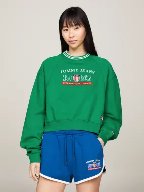 Tommy Jeans International Games Cropped Sweatshirt | Sweatshirts & Hoodies |Tommy Jeans