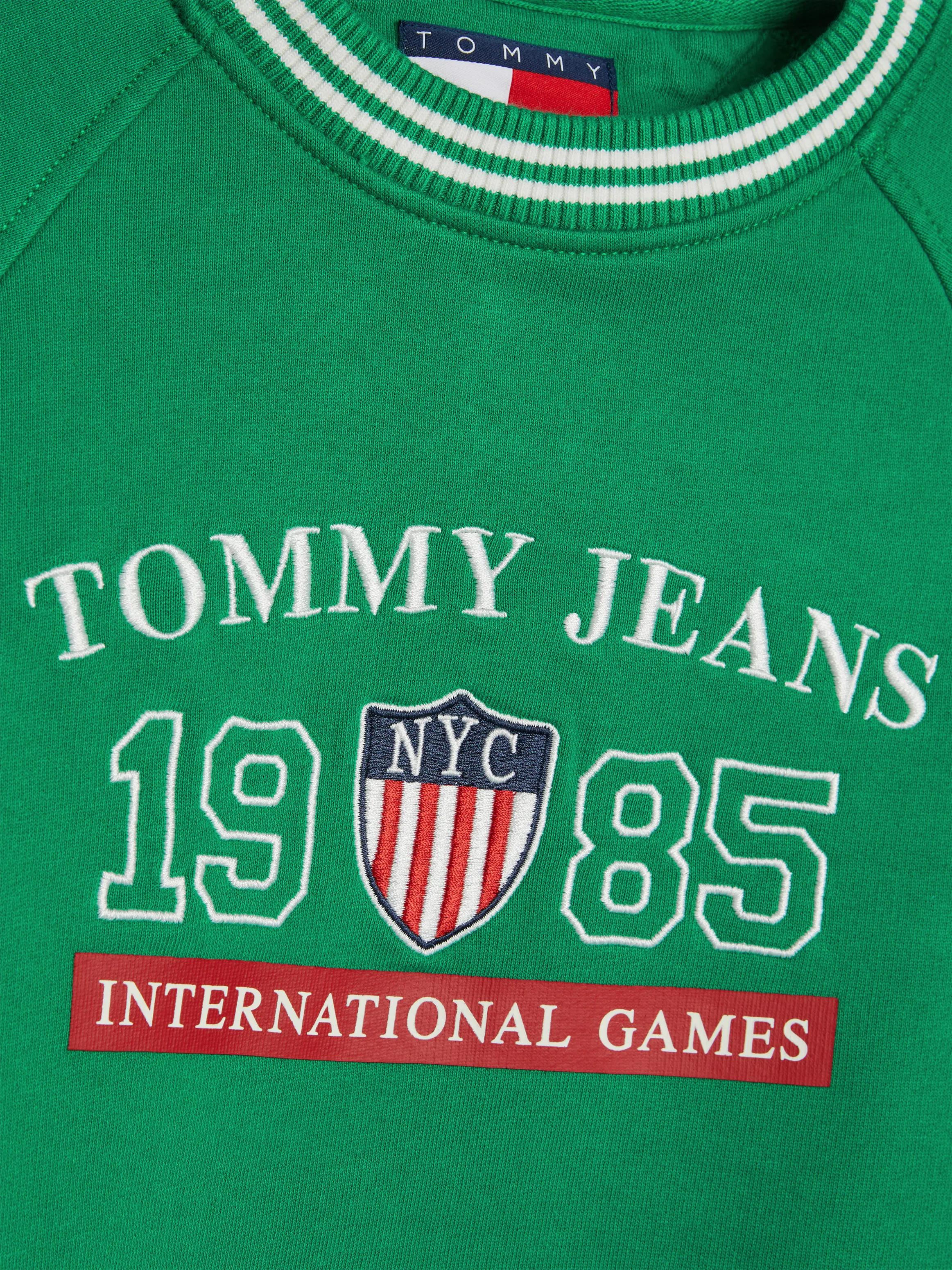 Tommy Jeans International Games Cropped Sweatshirt | Sweatshirts & Hoodies |Tommy Jeans