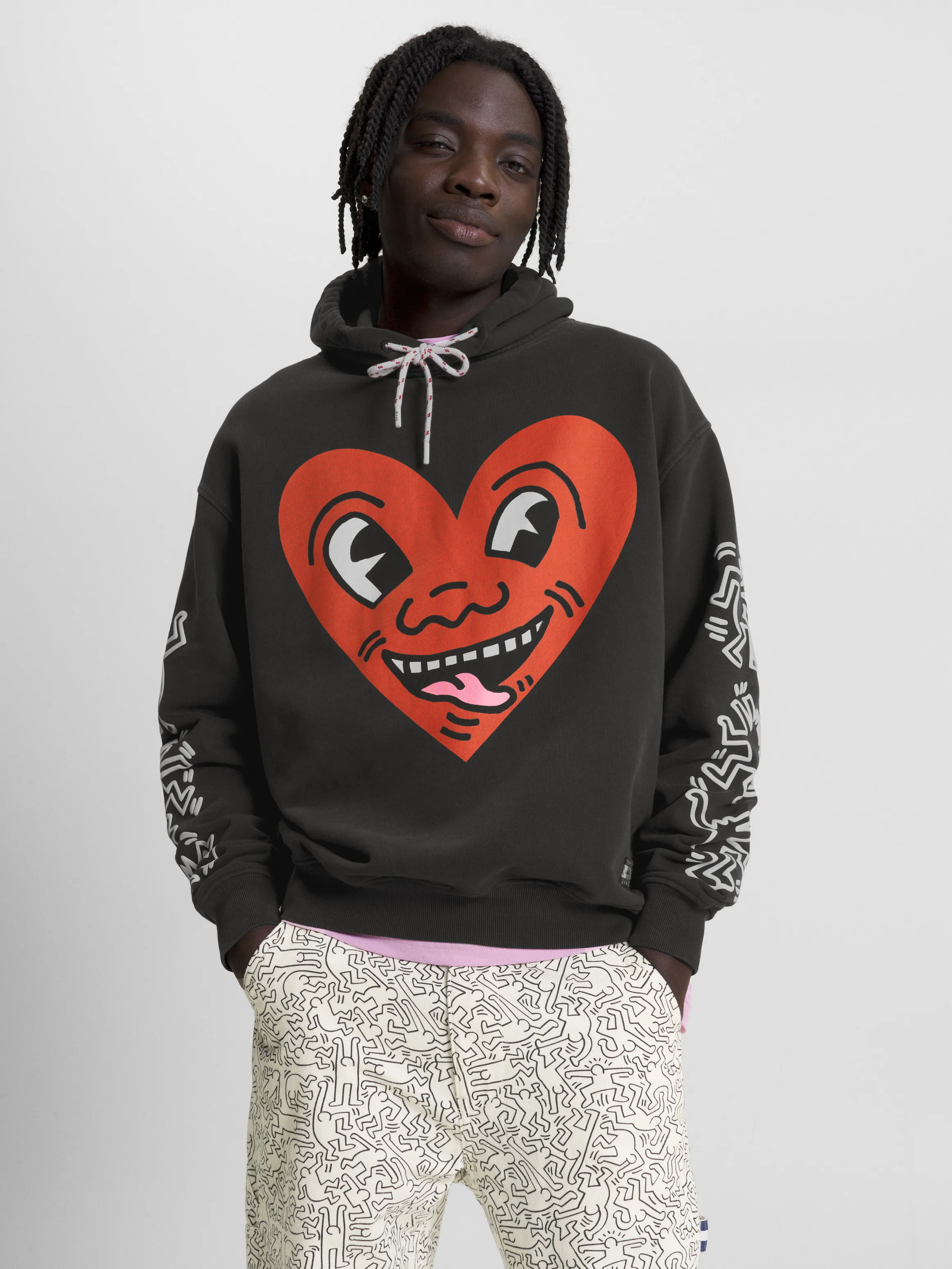 Tommy x Keith Haring Dual Gender Relaxed Fit Hoodie | Sweatshirts & Hoodies | Tommy Jeans