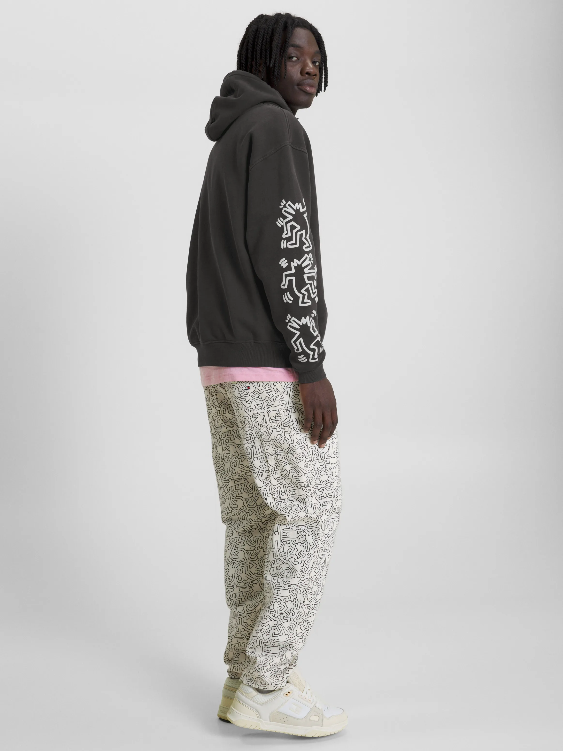 Tommy x Keith Haring Dual Gender Relaxed Fit Hoodie | Sweatshirts & Hoodies | Tommy Jeans