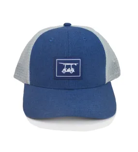 Trucker Hat - Heather Royal Blue