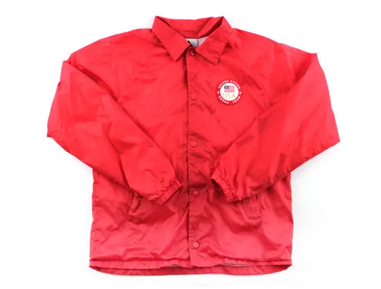 United States CREAM TEAM Coaches Jacket (Red)