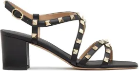 Valentino Garavani Rockstud 60mm leather sandals Black