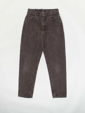 Vintage high rise grey jeans in grey / mauve 30 X 31