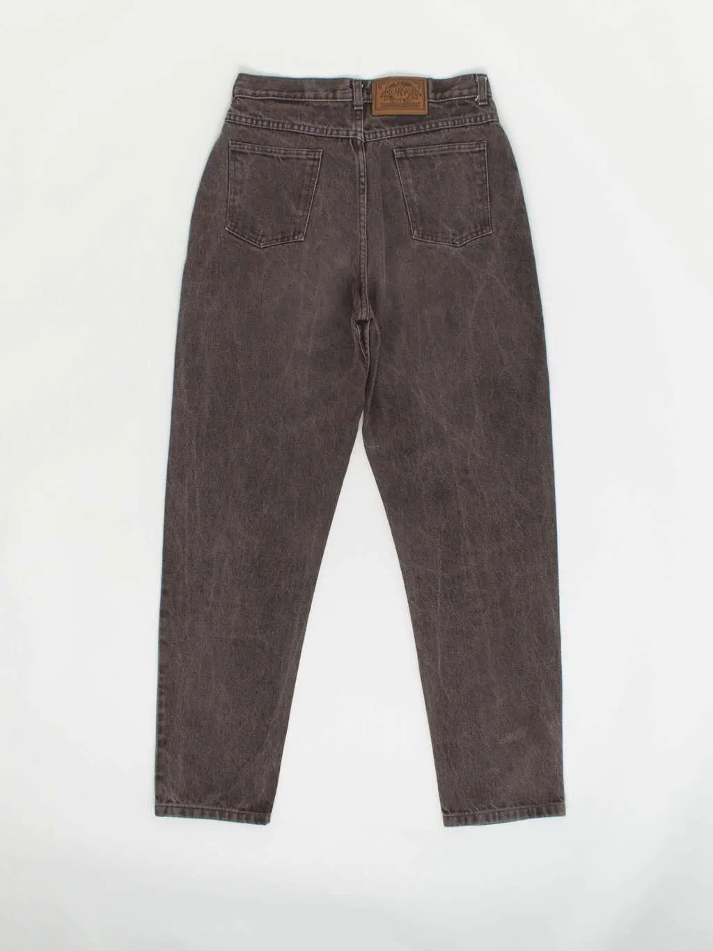 Vintage high rise grey jeans in grey / mauve 30 X 31